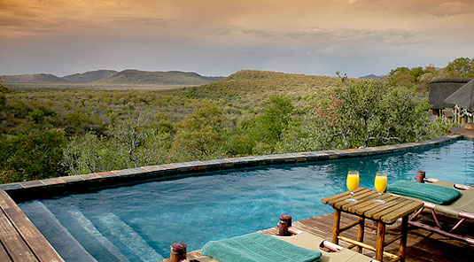 Madikwe Game Reserve - Buffalo Ridge Lodge - Main Lodge Swimming Pool