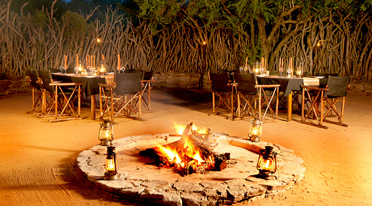 Impodimo Game Lodge - Madikwe Game Reserve - Impodimo Boma Dining