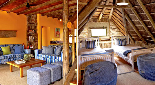 Jaci's Safari Lodge - Madikwe Game Reserve - Nare Suite Loung & Twin Room