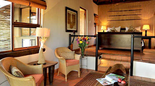 Madikwe River Lodge - Luxury split-level thatched chalets