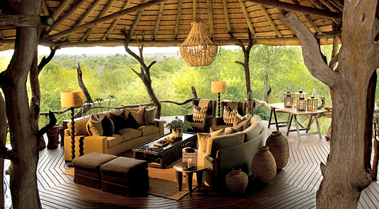 Lounge Deck - Madikwe Safari Lodge - Madikwe Game Reserve