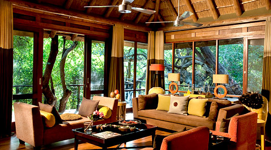Owners House, Main Lodge Lounge - Morukuru Lodge - Madikwe Game Reserve