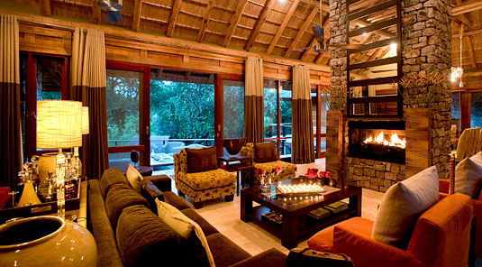 River House, Main Lodge Lounge - Morukuru Lodge - Madikwe Game Reserve