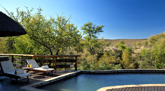 Thakadu River Camp - Swimming Pool - Madikwe Game Reserve